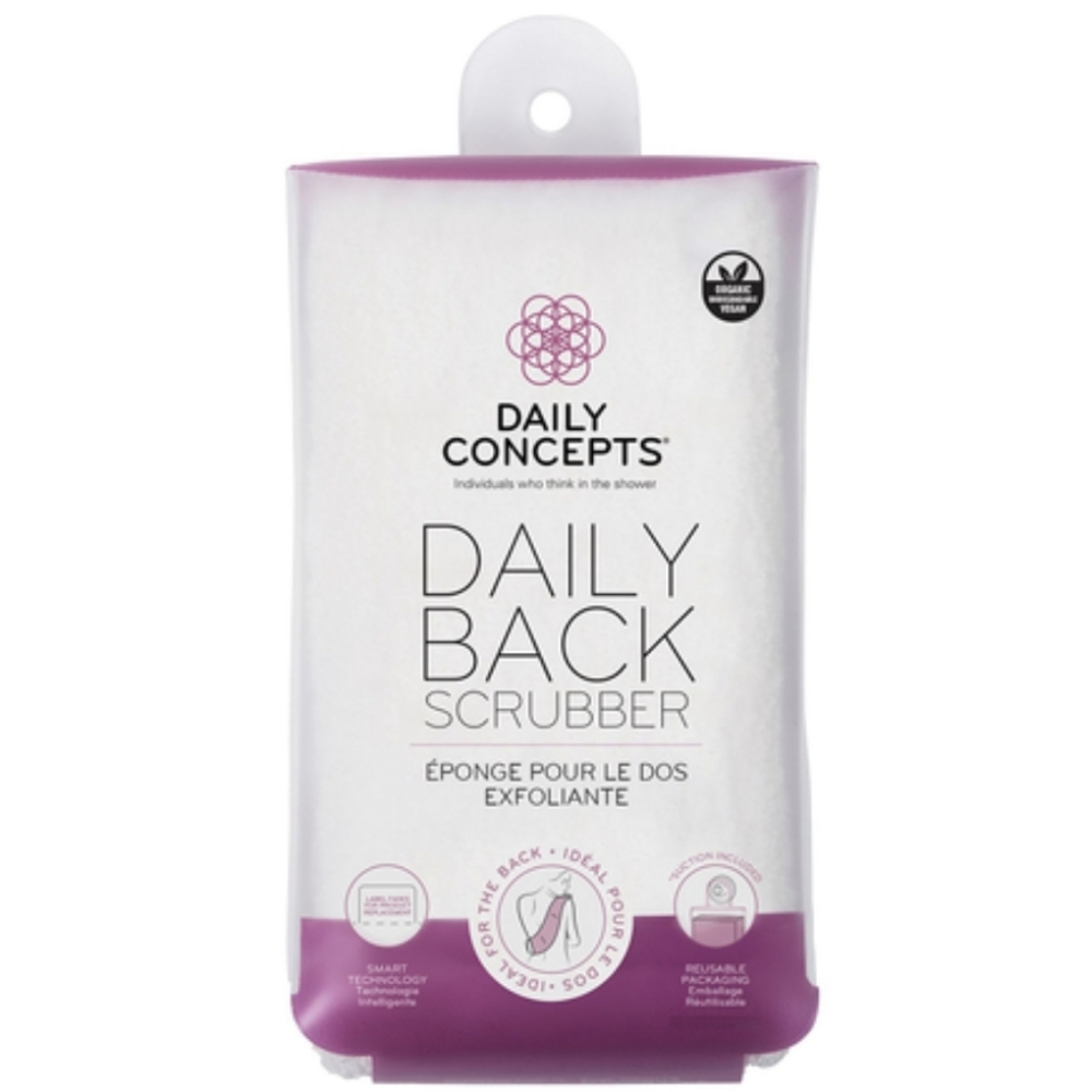 Daily Concepts  Your Back Scrubber  Exfoliate  Cleanse  Massage  NEW
